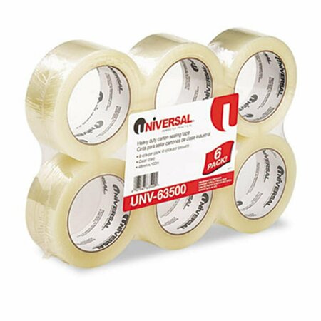 COOL KITCHEN Box Sealing Tape- Clear- 2 in. x 110 yds- 3 in. Core, 6PK CO3336740